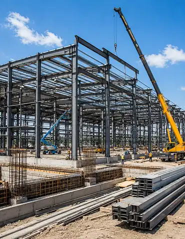 Industrial construction project