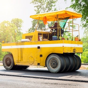 Road construction equipment
